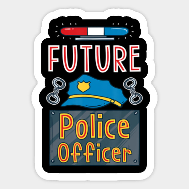 police officer Police Sticker TeePublic